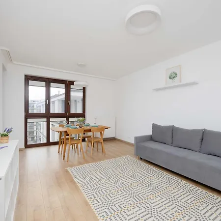 Apartment Family With Air Conditioning And Parking In Warsaw's Mokotow District By Renters *